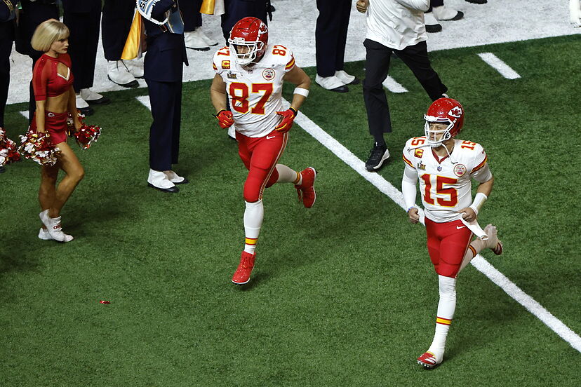 Travis Kelce's message to Patrick Mahomes at the end of Super Bowl LIX that  reveals he has already made a retirement decision | Marca