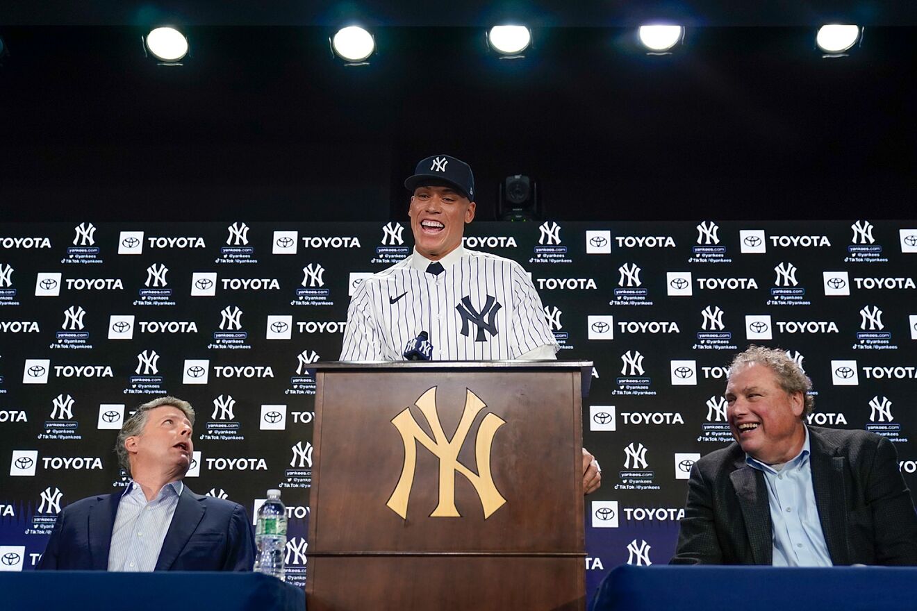 New York Yankees' Aaron Judge.