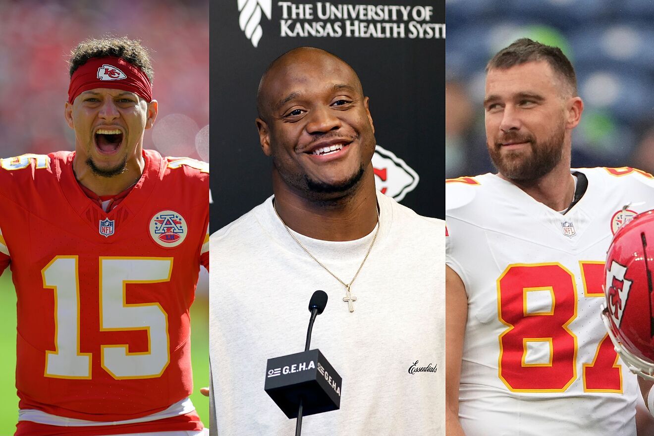 Patrick Mahomes Travis Kelce and Kenneth Walker could give the Chiefs a new offensive balance