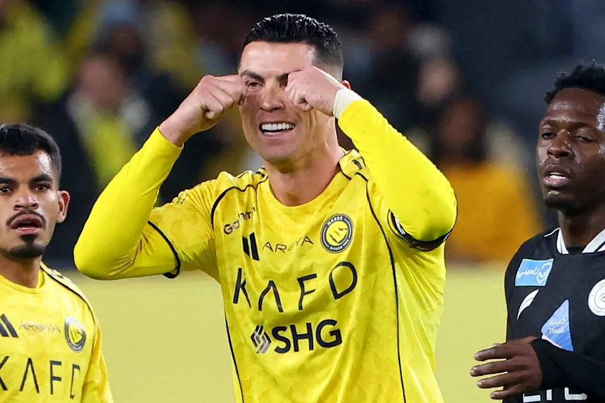 Cristiano Ronaldo’s ugly gesture with an opposing goalkeeper that could have cost him a red card