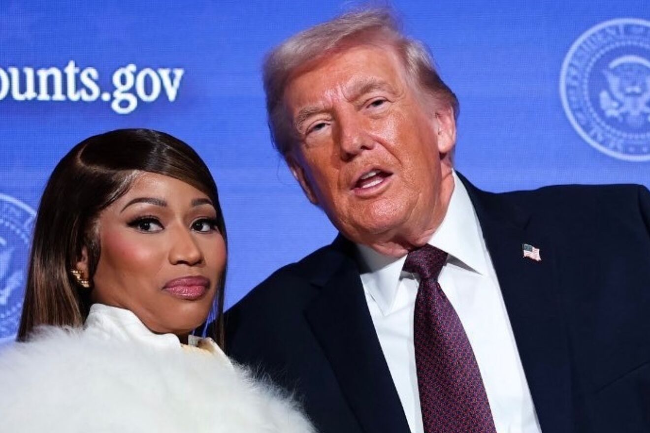Nikki Minaj and Donald Trump
