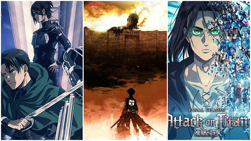 Shingeki No Kyojin: cmo y dnde ver online todas las temporadas de Ataque  a los Titanes | Marca