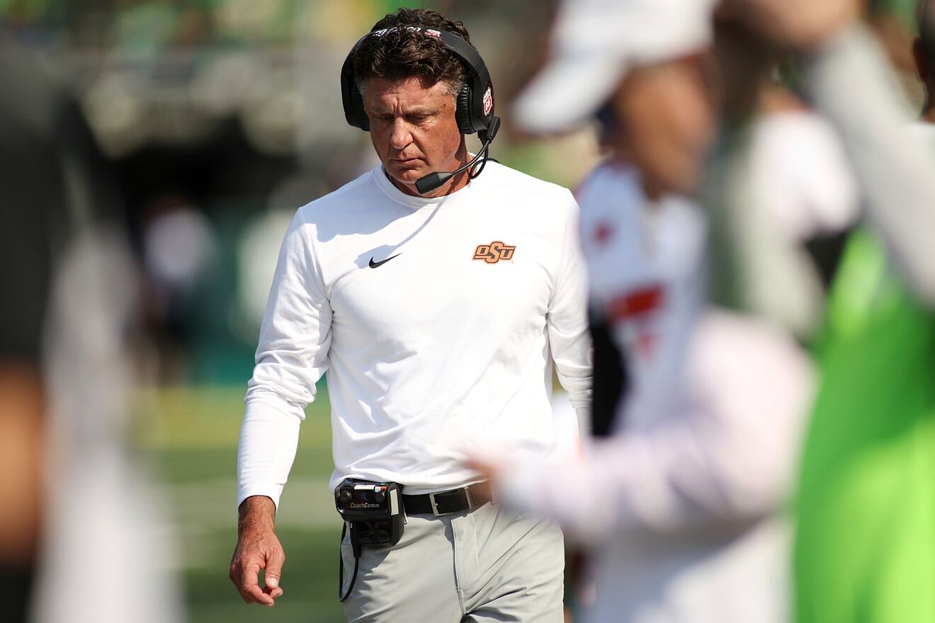 Mike Gundy departed amid an 11-game losing streak to FBS opponents.
