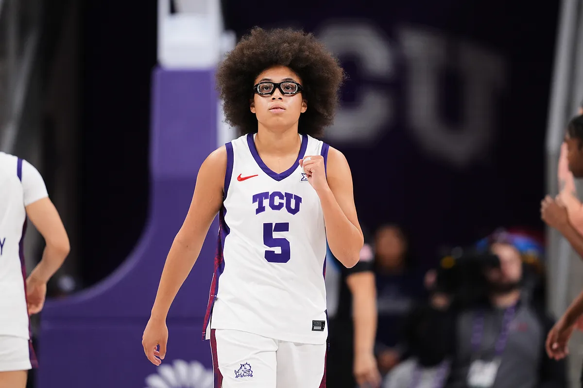 Who is Olivia Miles, the TCU Horned Frogs player who broke Caitlin Clark's record in Iowa?