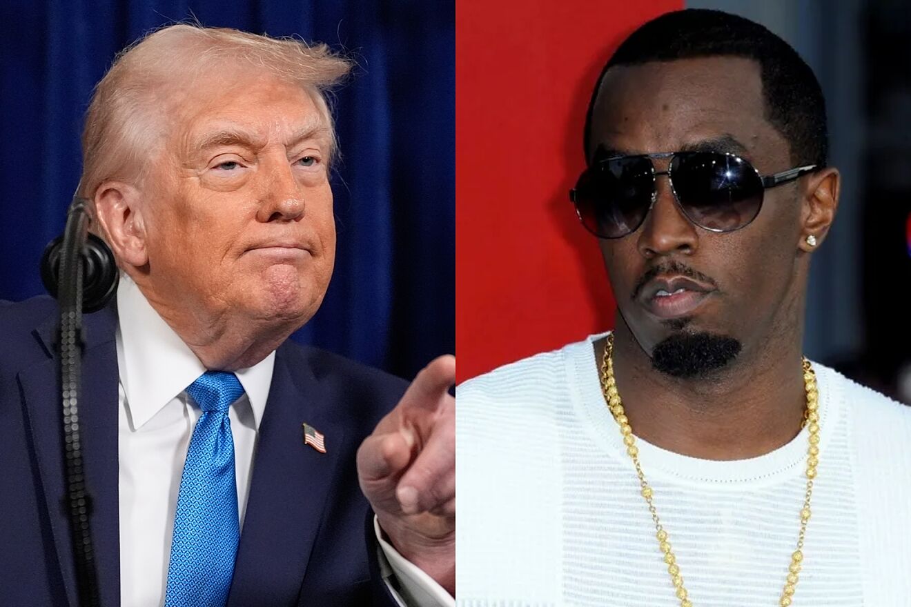 Donald Trump and Sean 'Diddy' Combs
