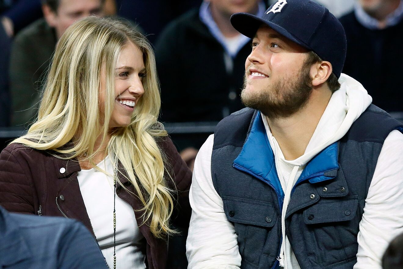 Kelly Stafford questions "Excited" official in Rams heartbreaker.