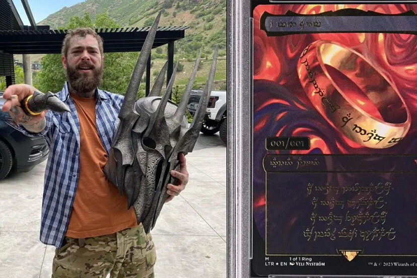 2 million dollar mtg card Post Malone buys a Magic card... for $2.6 million!