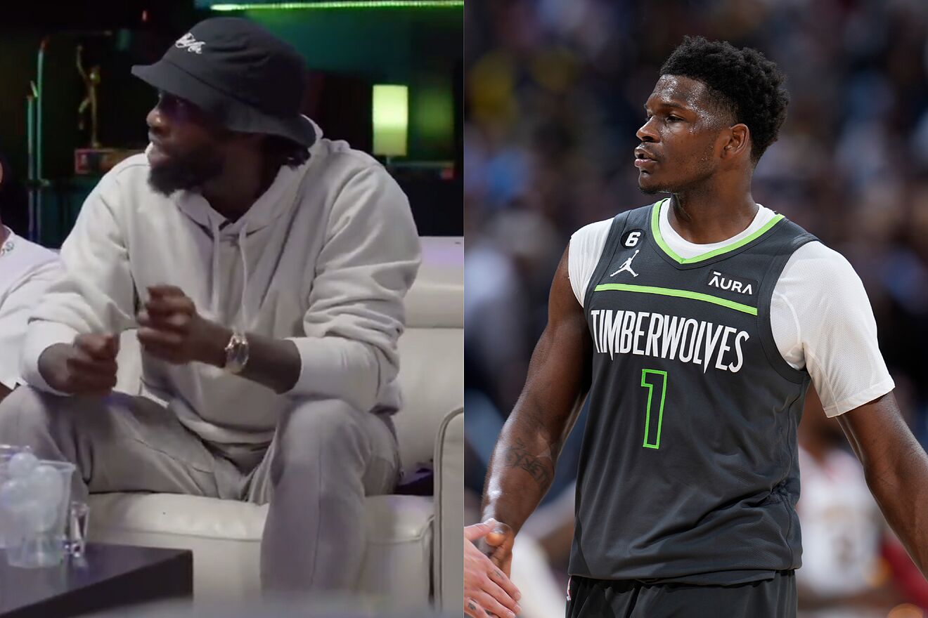 Anthony Edwards and Patrick Beverley played together a couple of years...
