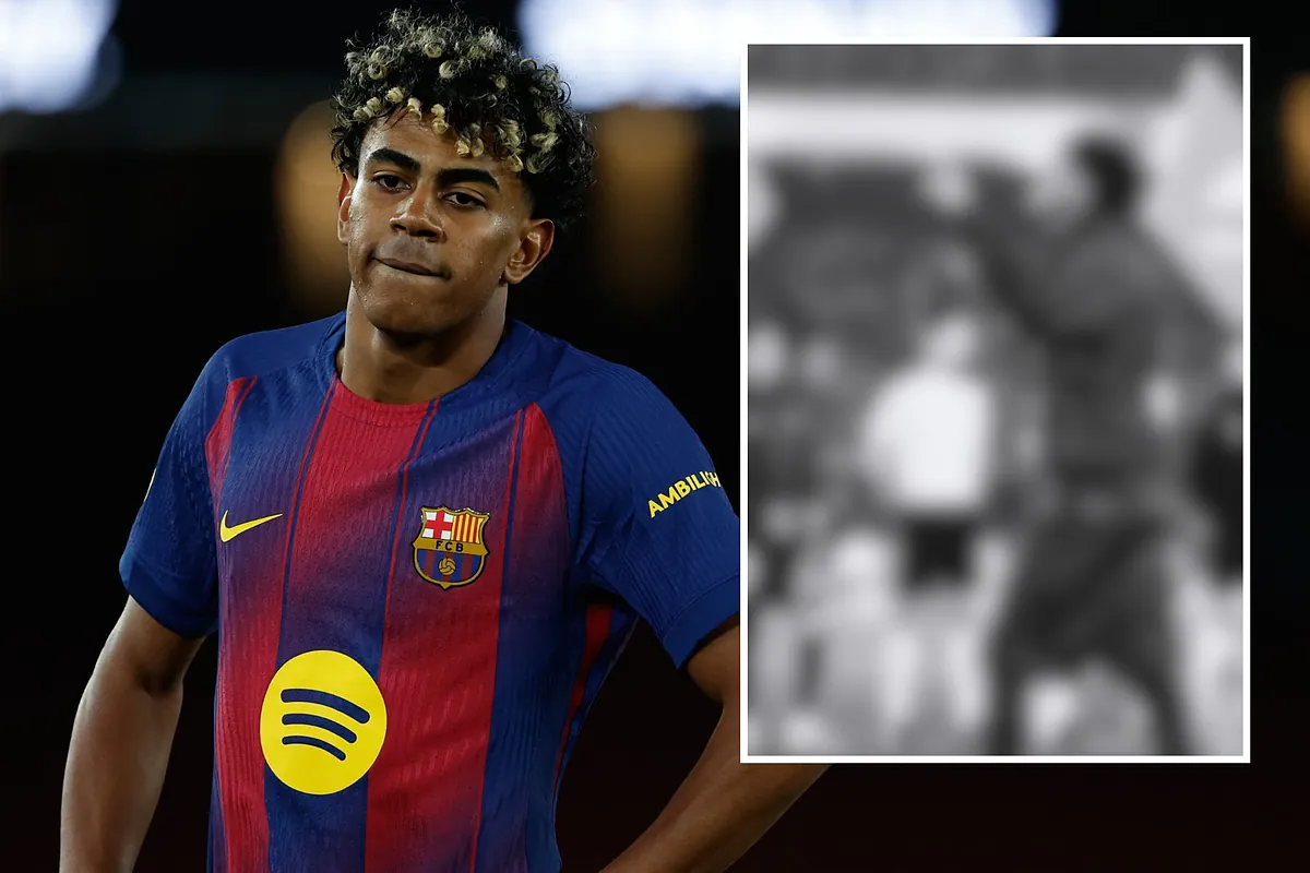 Lamine Yamal appears to be in mourning and sends a message to fans at a difficult time for Barcelona