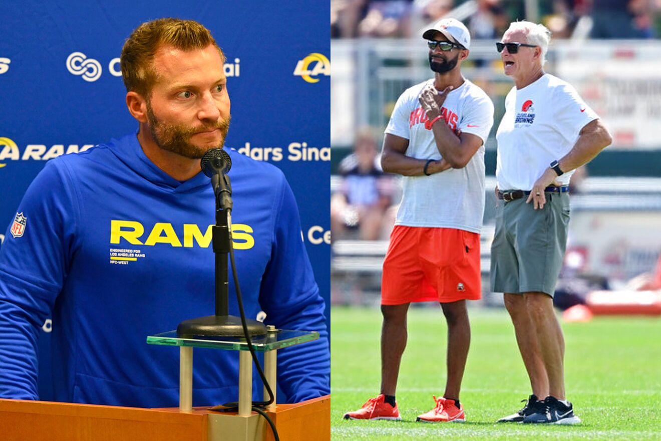Sean McVay was not a fan of Andrew Berry and Jimmy Haslam's rule...