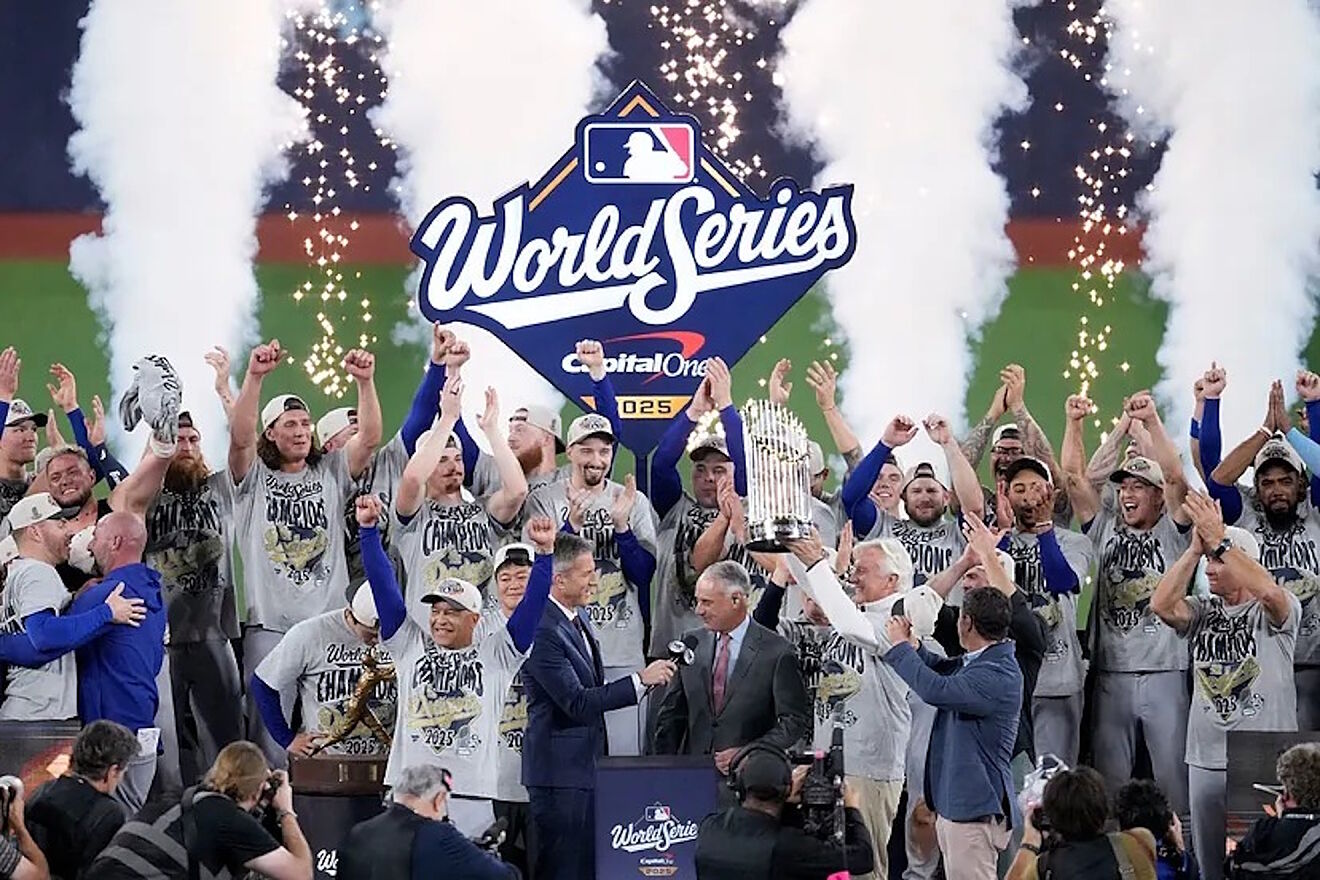 The Dodgers complete the signing of one of their World Series heroes