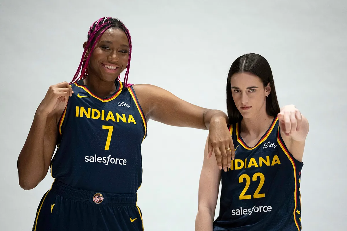 Indiana Fever's latest video about Aliyah Boston gives Caitlin Clark a headache: "How am I supposed to watch this?"