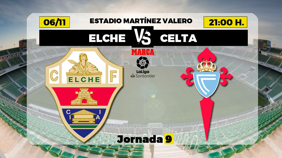 La Liga Santander: Elche - Celta: horario y dónde ver en TV hoy el ...