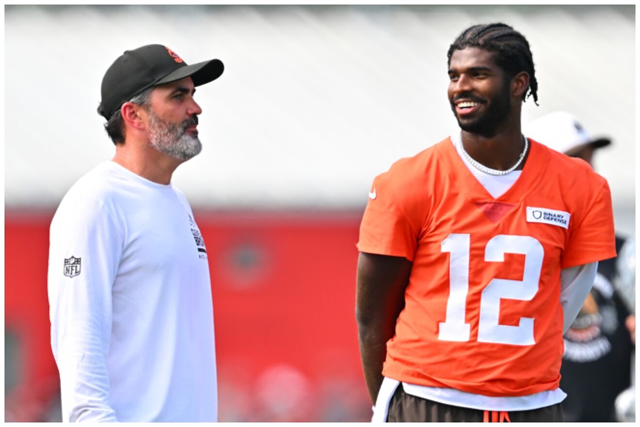 Kevin Stefanski has refuted suggestions he didn't get on with Shedeur...