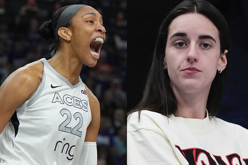 Caitlin Clark gets a striking message from A'Ja Wilson who edges her out  for the prestigious TIME Athlete of the Year award | Marca