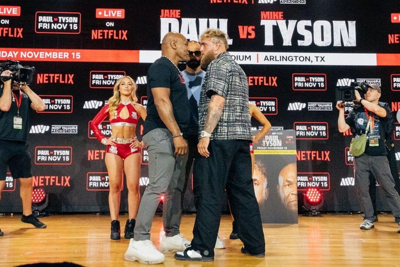 Jake Paul risks his boxing career by facing Mike Tyson.