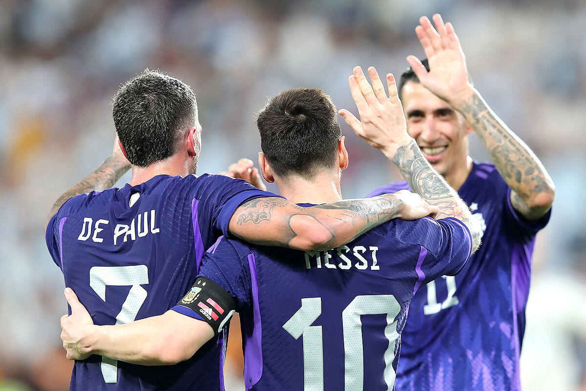 UAE 0-5 Argentina: Argentina enjoyed a relaxing friendly victory before trip to Qatar | Marca