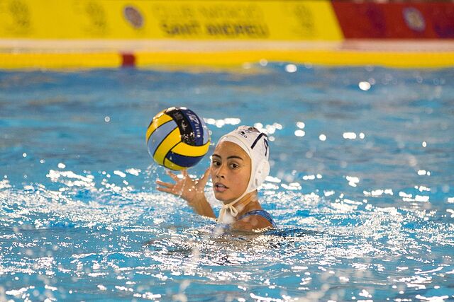 La internacional del Sant Andreu Paula Cresp�