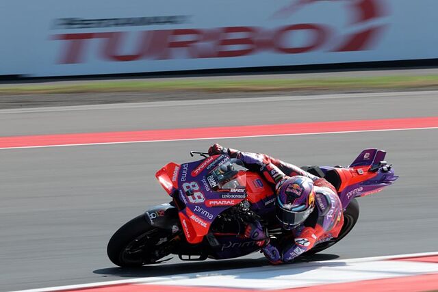 Jorge Mart�n, hoy en Mandalika (Indonesia).