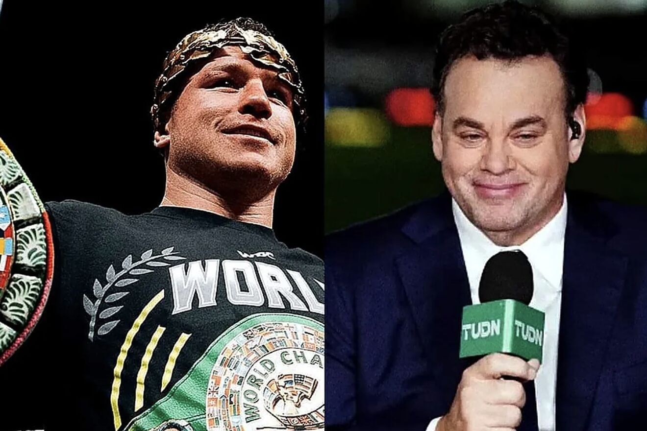 David Faitelson hits back at Canelo Alvarez: Money doesn't give you education or intelligence