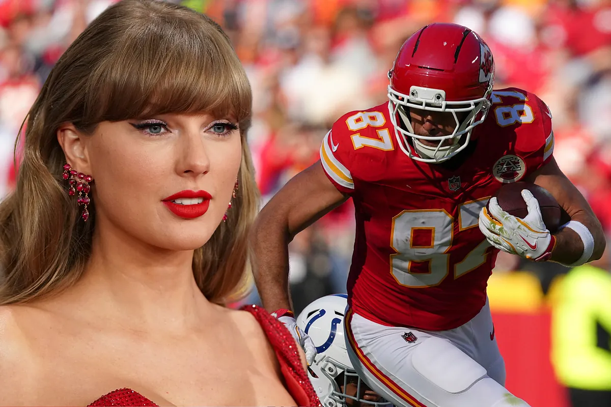 Travis Kelce's hug to a Kansas City Chiefs teammate that sparked jealousy in Taylor Swift