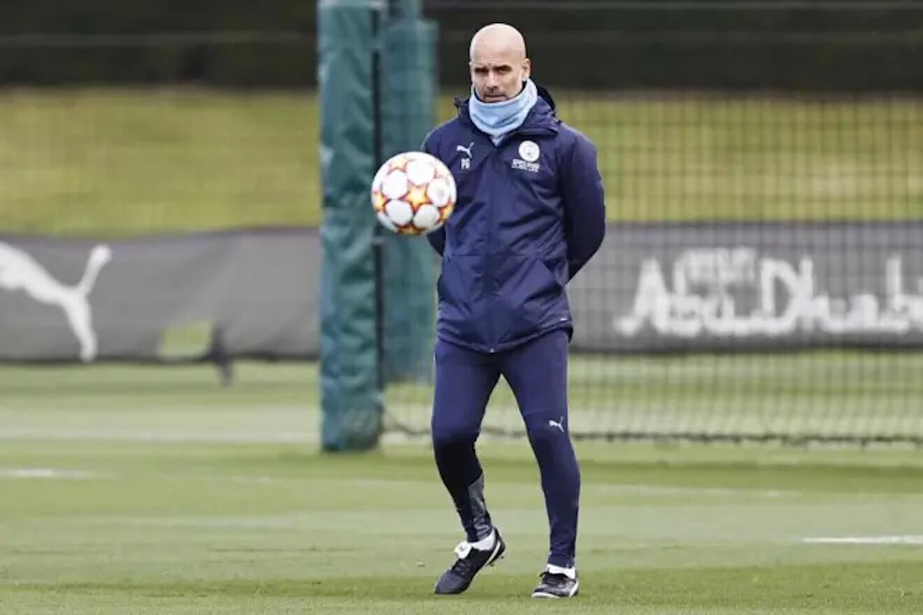 Pep Guardiola gives his players the day off before facing Real Madrid in the Champions League