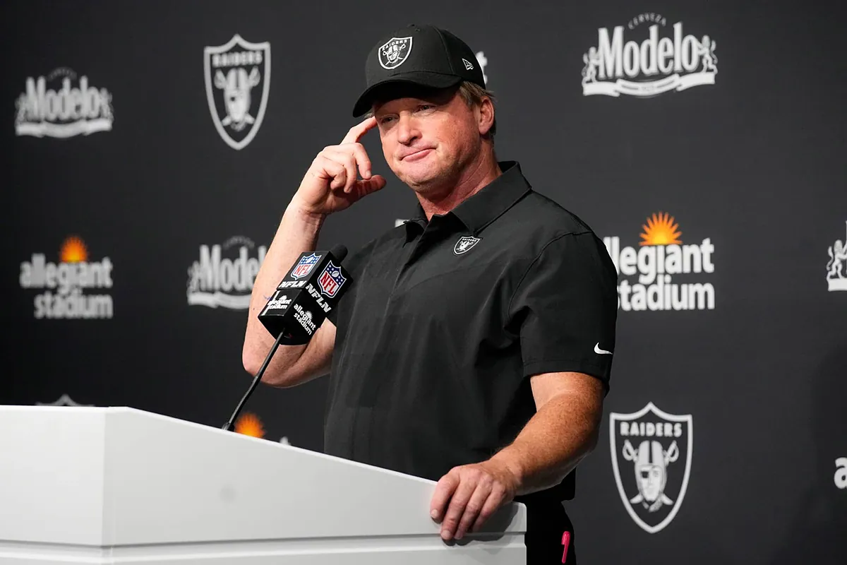 Jon Gruden's strong message about Mark Davis and the future of the Raiders