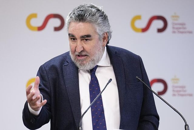 Jos� Manuel Rodr�guez Uribes, presidente del CSD.