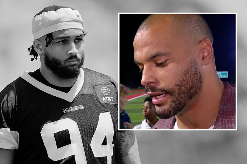 Dak Prescott speaks with a heavy heart after Marshawn Kneeland's tragic death | Marca