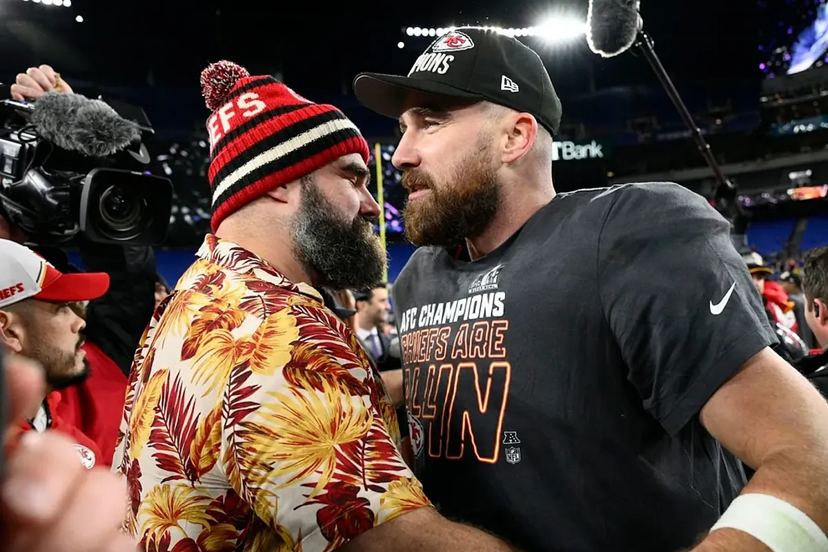 Jason and Travis Kelce finally introduce the guest they've been waiting to appear on 'New Heights'