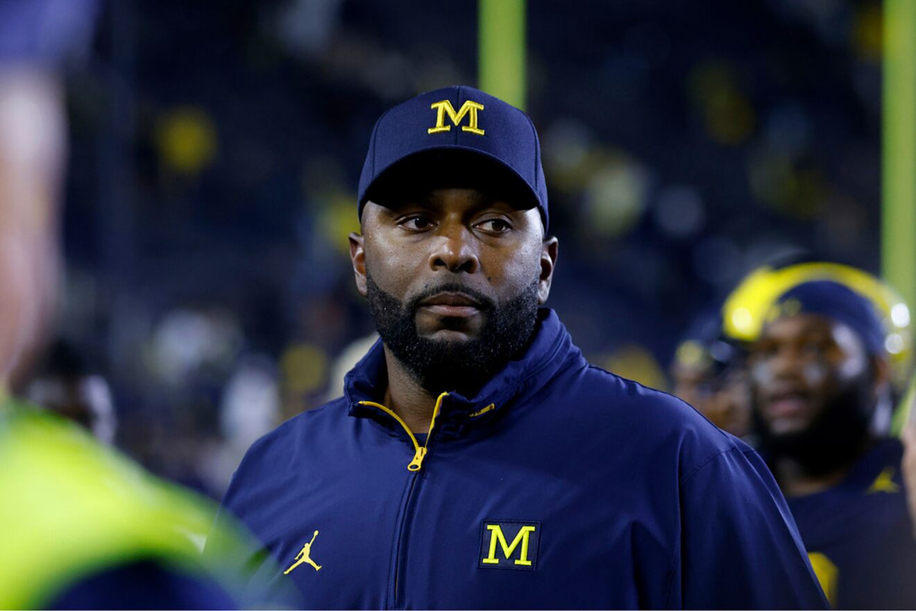 Michigan coach Sherrone Moore