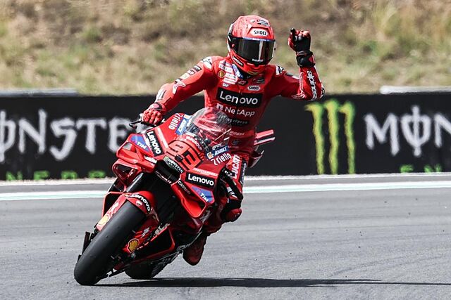 Marc M�rquez, en Brno.