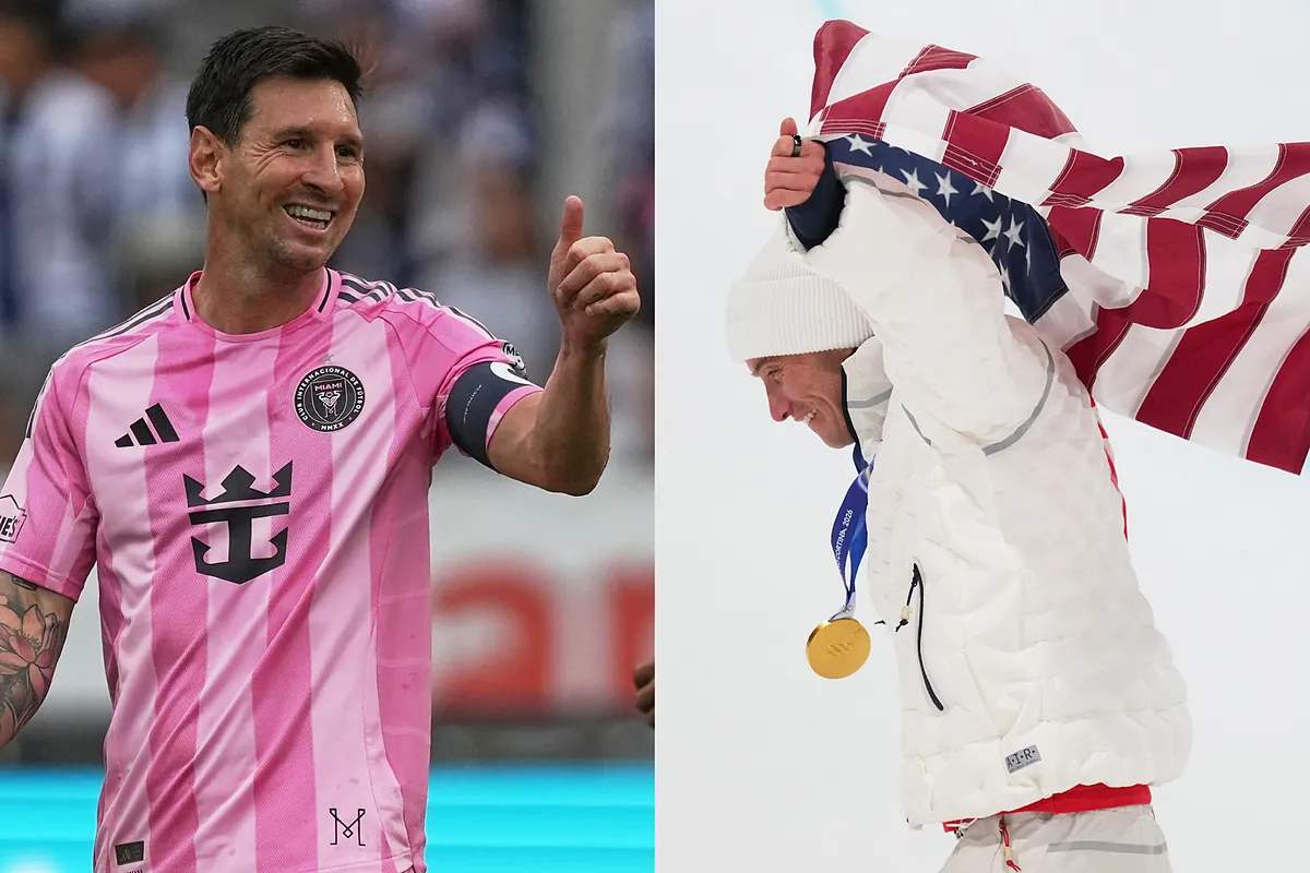 Lionel Messi is present at Winter Olympics for U.S. Gold Medal winner: "I know he's with me"