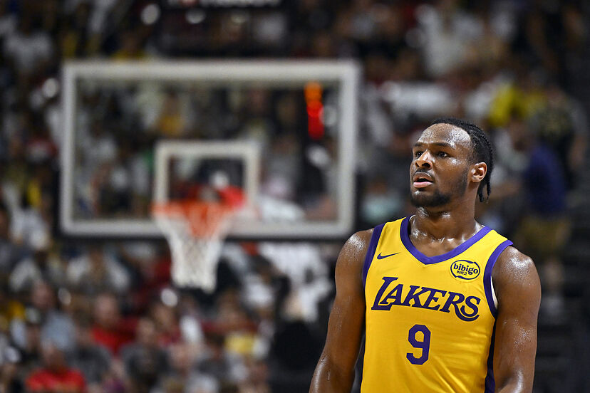 Bronny James once again at the center of controversy over All-Star votes  received | Marca