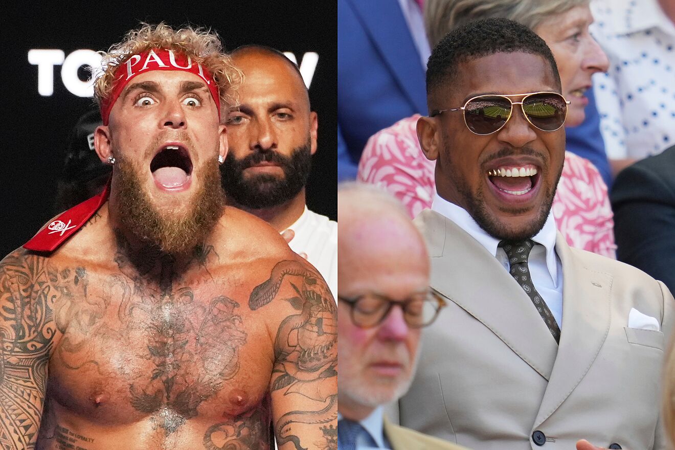 Jake Paul and Anthony Joshua could be set for a Wembley Stadium...