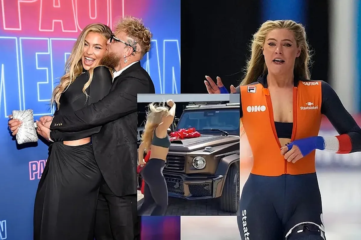 Jake Paul spoils his fiancee Jutta Leerdam with a Mercedes truck worth thousands of dollars