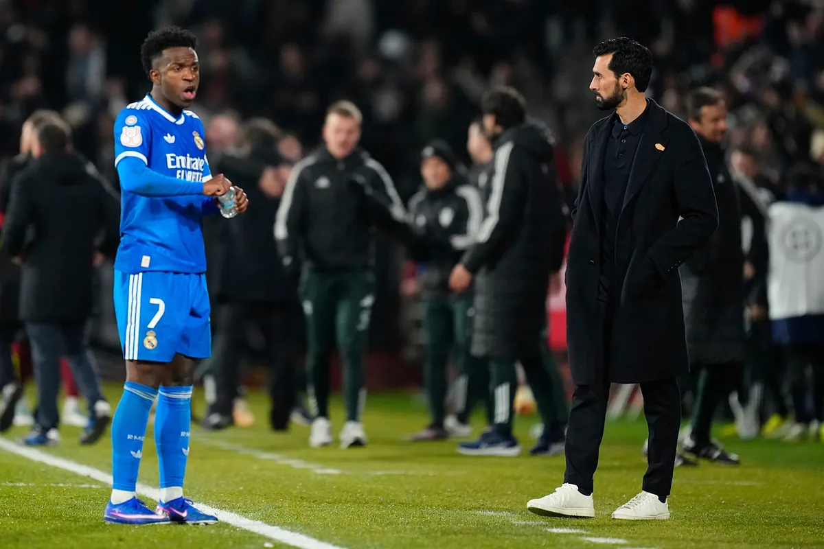 Arbeloa: "I don't know if I would be able to go back on the pitch like Vinicius did"