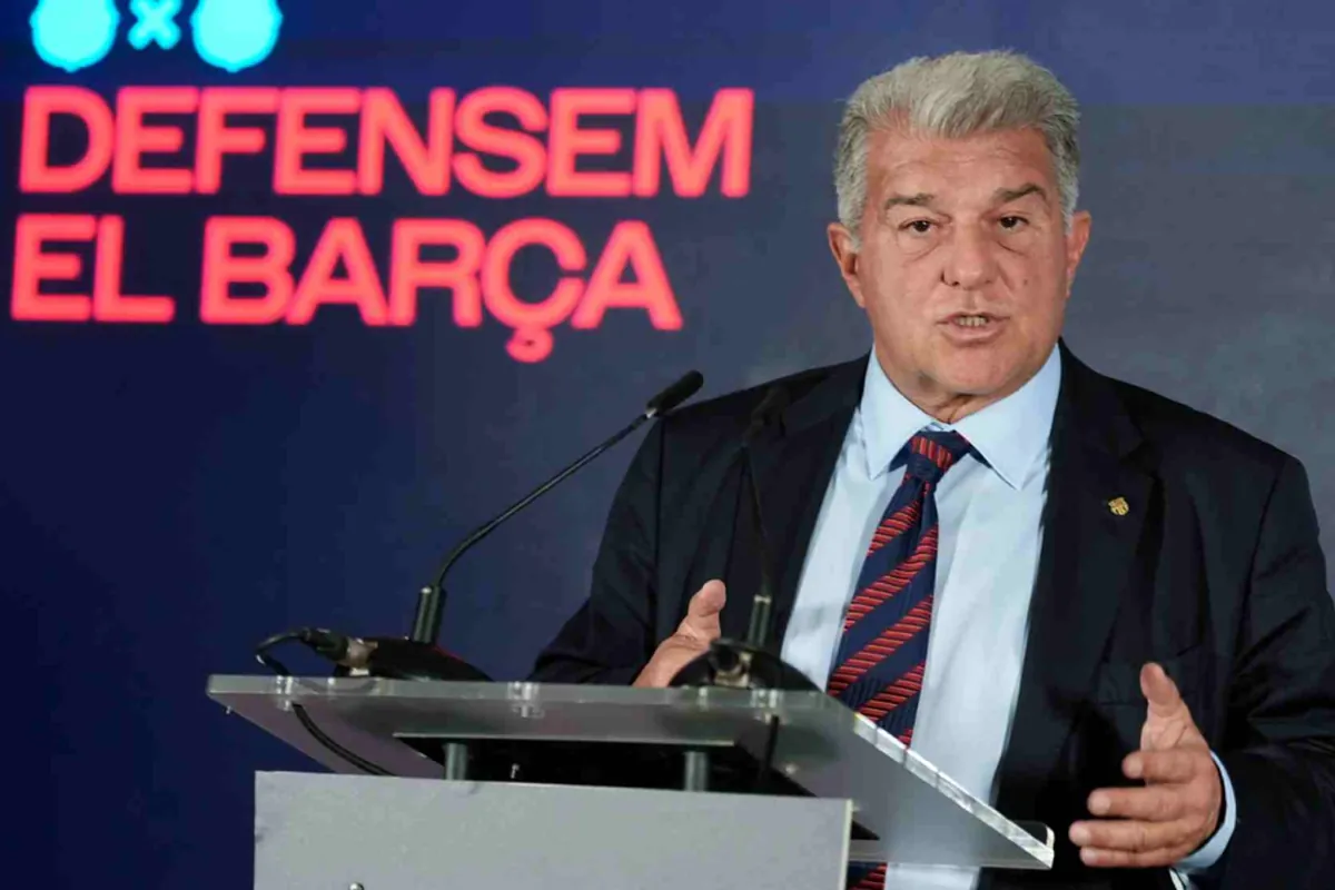 Laporta, following a complaint from a Barcelona member: "Everything is absolutely false, they want to harm me"