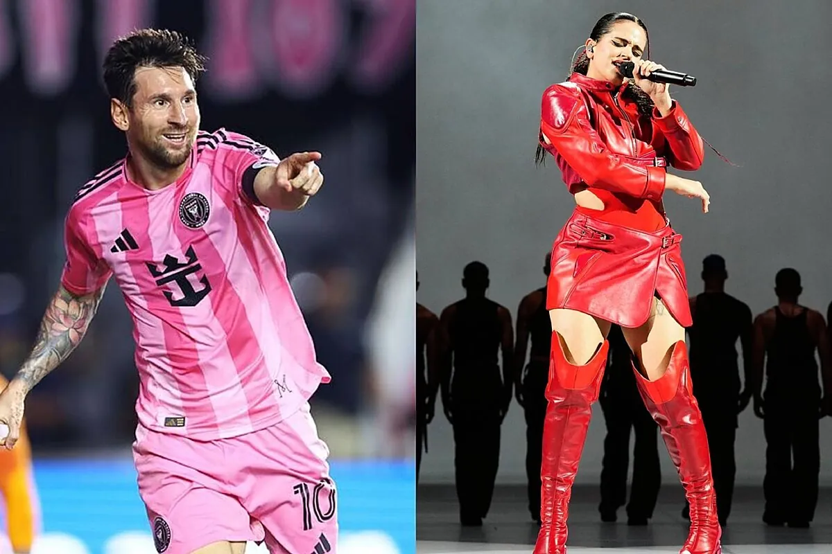 Messi gives Rosalia a standing ovation