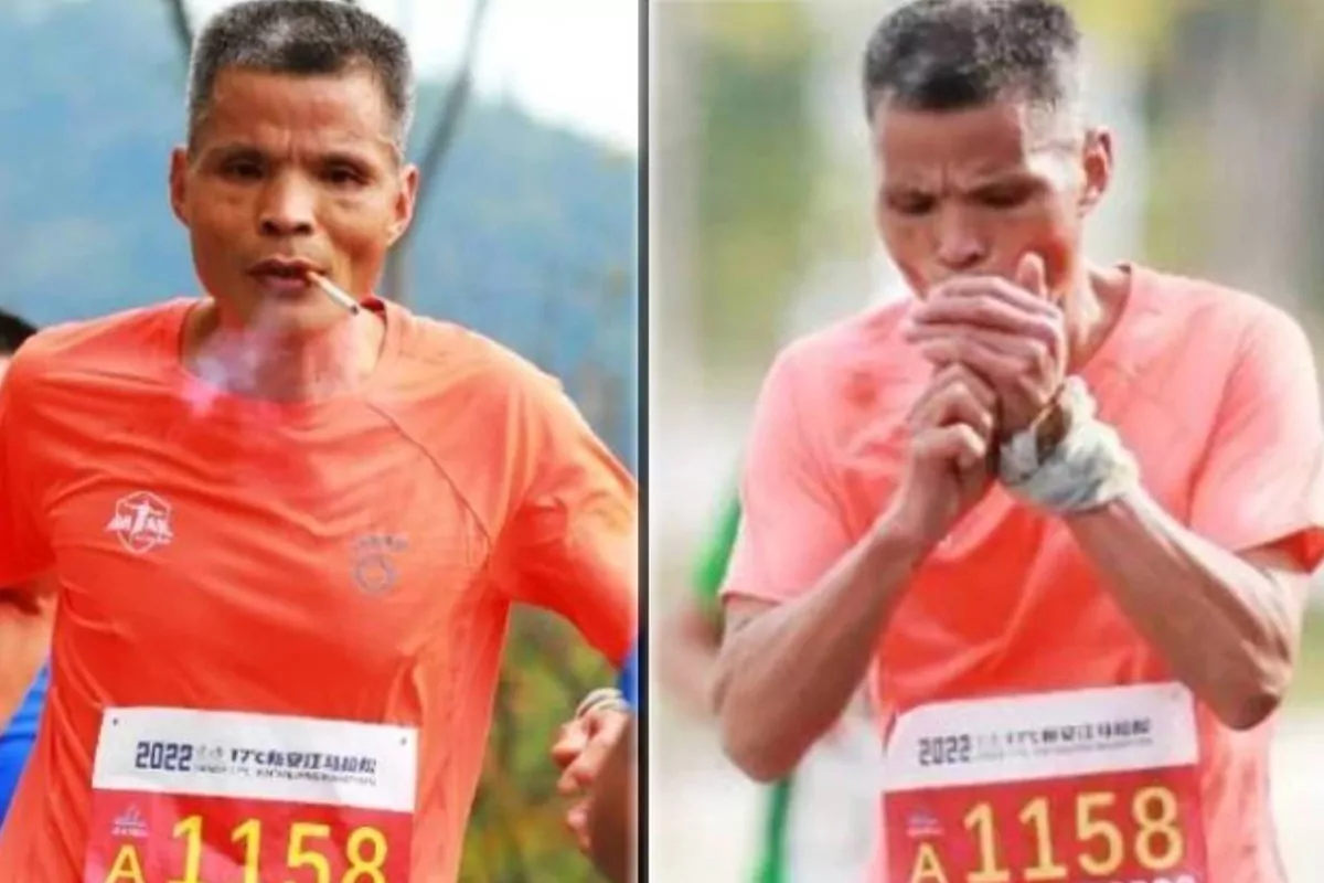 The mystery of the cigarette-smoking Chinese marathon runner: Who is Uncle  Chen?