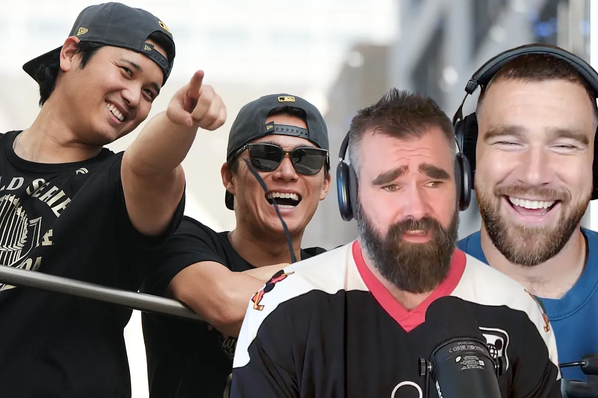 Jason Kelce hated the Dodgers' World Series win - and Travis Kelce reveals what really made him Angry