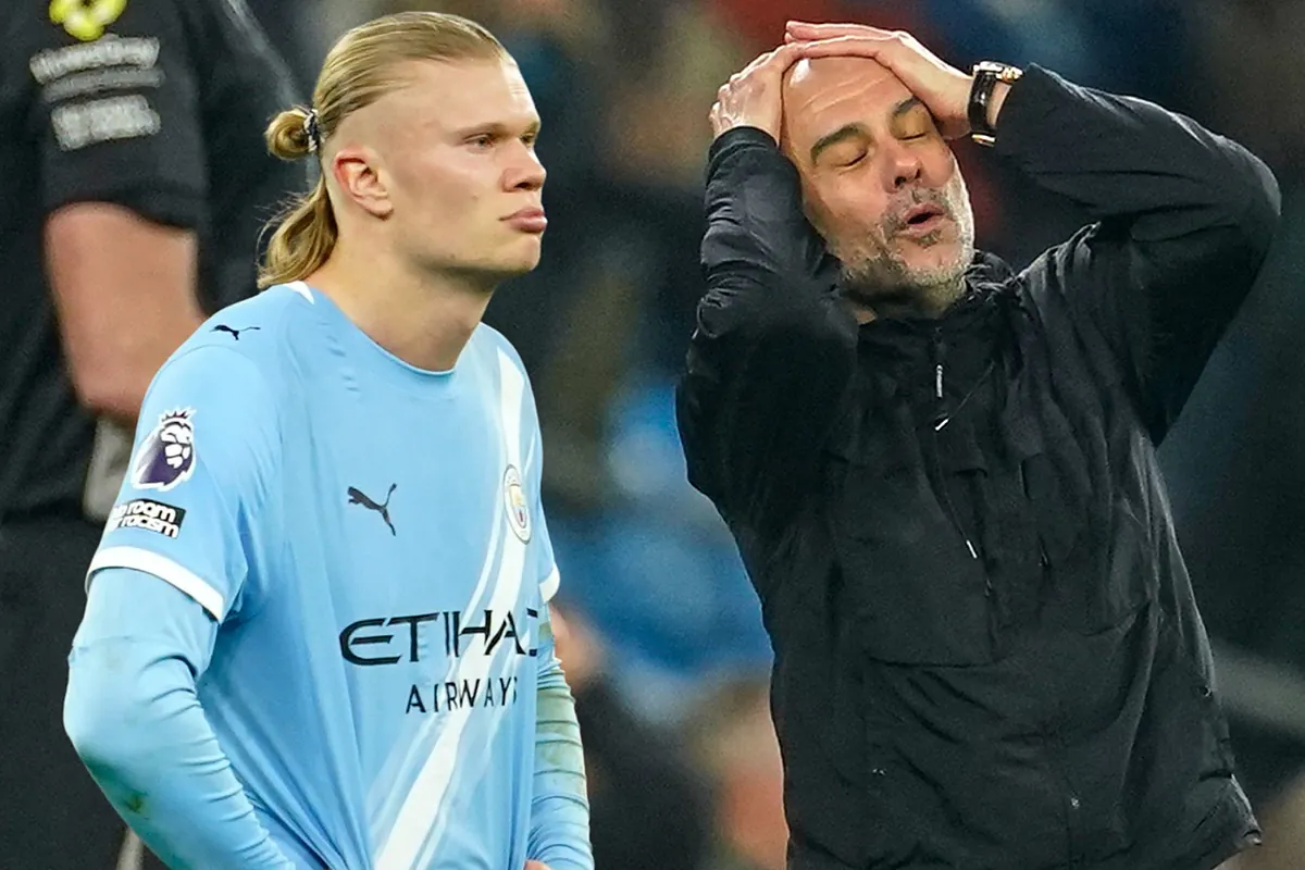 Guardiola sees the Premier League slip away after drawing with Nottingham Forest