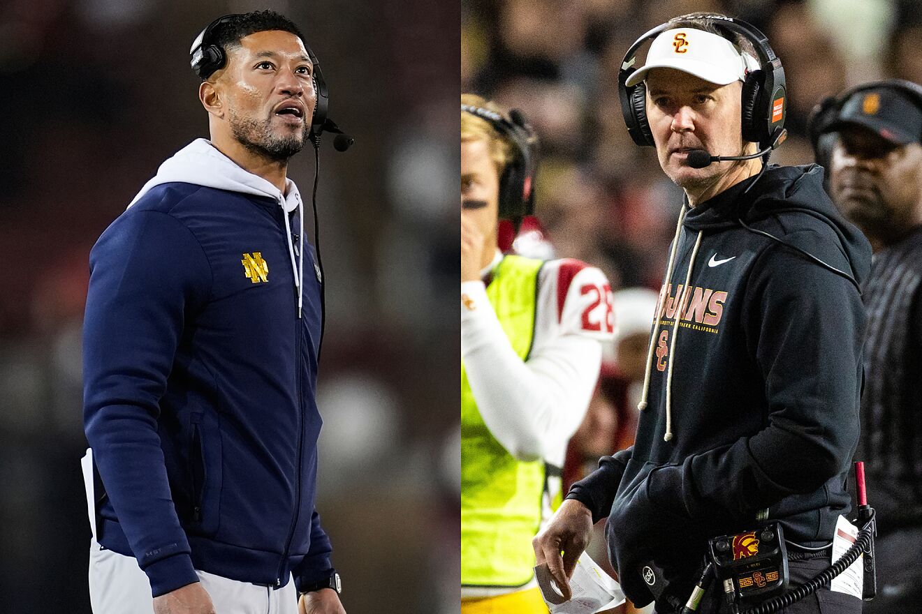 Marcus Freeman and Notre Dame will not face Lincoln Riley and USC...