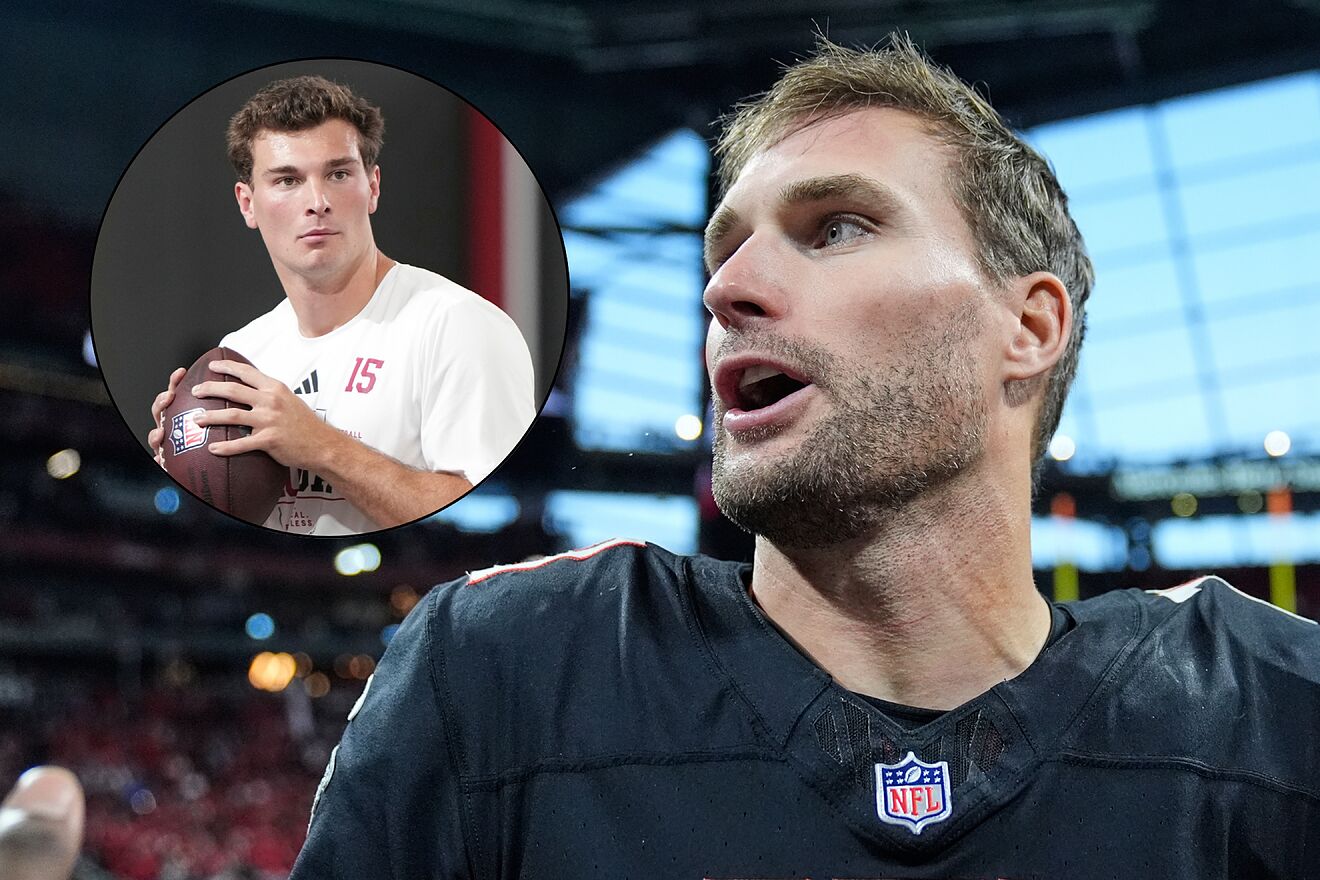 Fernando Mendoza and Kirk Cousins will feed off each other and work...