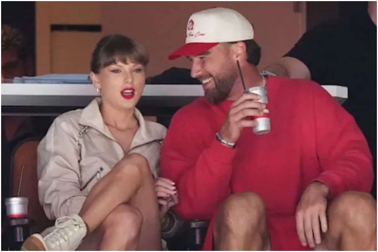 Taylor Swift and Travis Kelce