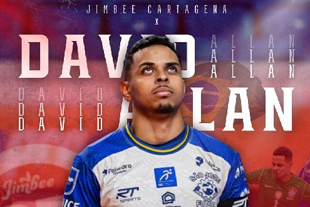 Anuncio del fichaje de David Allan por Jimbee Cartagena