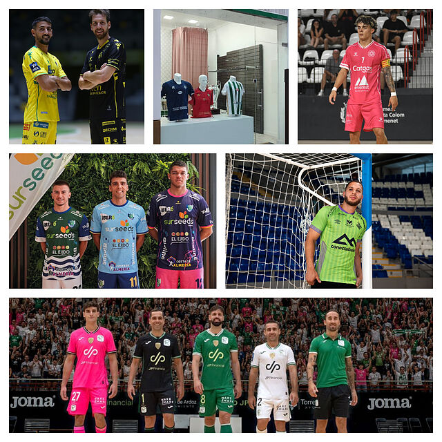 Equipaciones de Ja�n Para�so Interior, C�rdoba  Patrimonio de la  Humanidad, Catgas Energ�a Santa Coloma, Sur Seeds El Ejido Futsal, Illes Balears Palma, Inter JP Financial