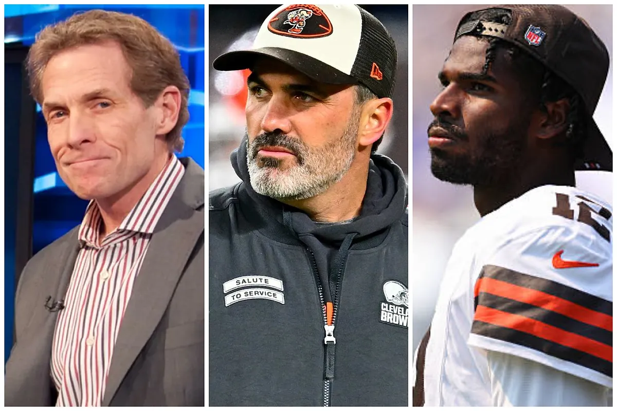 Skip Bayless shouts at Kevin Stefanski's face how he has destroyed Browns  for ignoring Shedeur Sanders | Marca