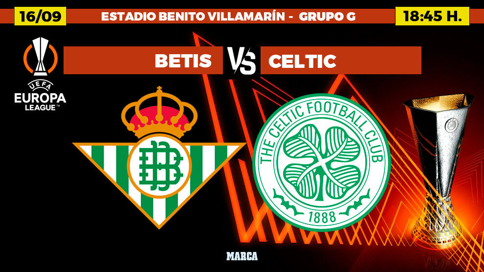 Betis: Betis - Celtic: Horario y dónde ver en TV hoy el partido de la ...