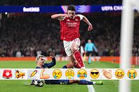 Griezmann, ante el Arsenal.